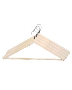 Percha Madera x4-triangular común