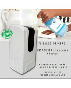Disp.Jabón líq.automático 1L.(apto alcohol en gel)
