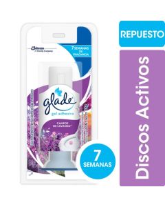 Glade Discos activos Repuesto lavanda